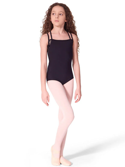 DEFECTIVE Capezio Soft Elegance Kids Lace Camisole Leotard