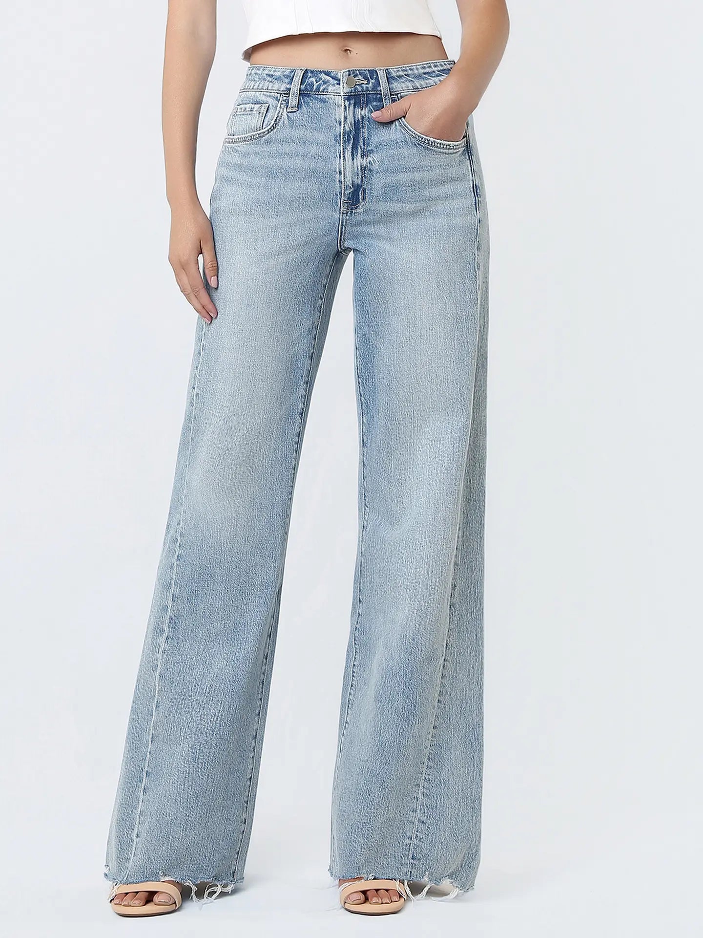 Flying Monkey Jeans Adult Super High Rise Vintage Flare Jeans