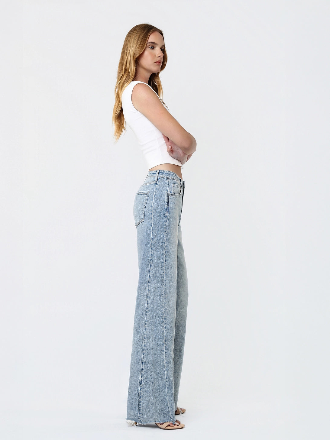 Flying Monkey Jeans Adult Super High Rise Vintage Flare Jeans