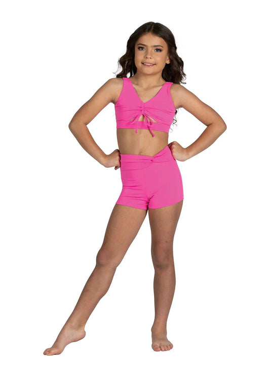 DanzNMotion Kids Tru Booty Short