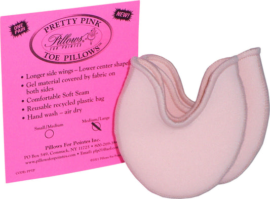 Pretty in Pink Toe Pillows