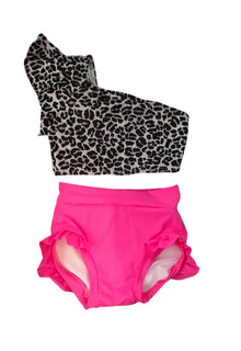  Elliewear Kids Pink Cheetah Set
