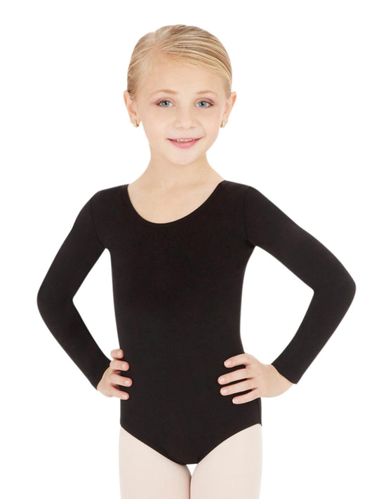 Capezio Long Sleeve Leotard Cotton Children